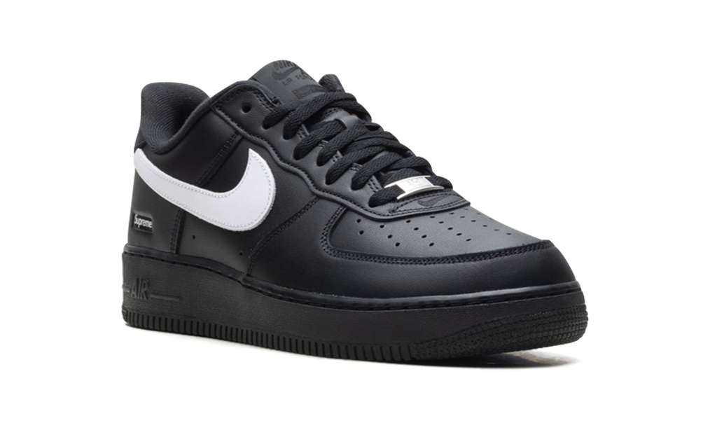 Nike Air Force 1 Low Supreme - Mini Box Logo Black / White CU9225 002