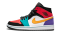 Air Jordan 1 Mid Multicolor 554724 125