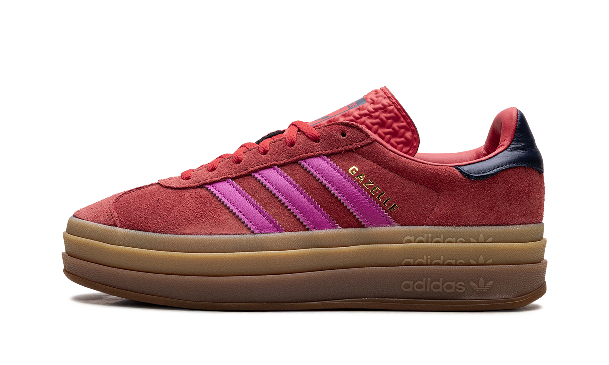 Adidas Gazelle Bold WMNS Red Semi Lucid Fuchsia JH9665