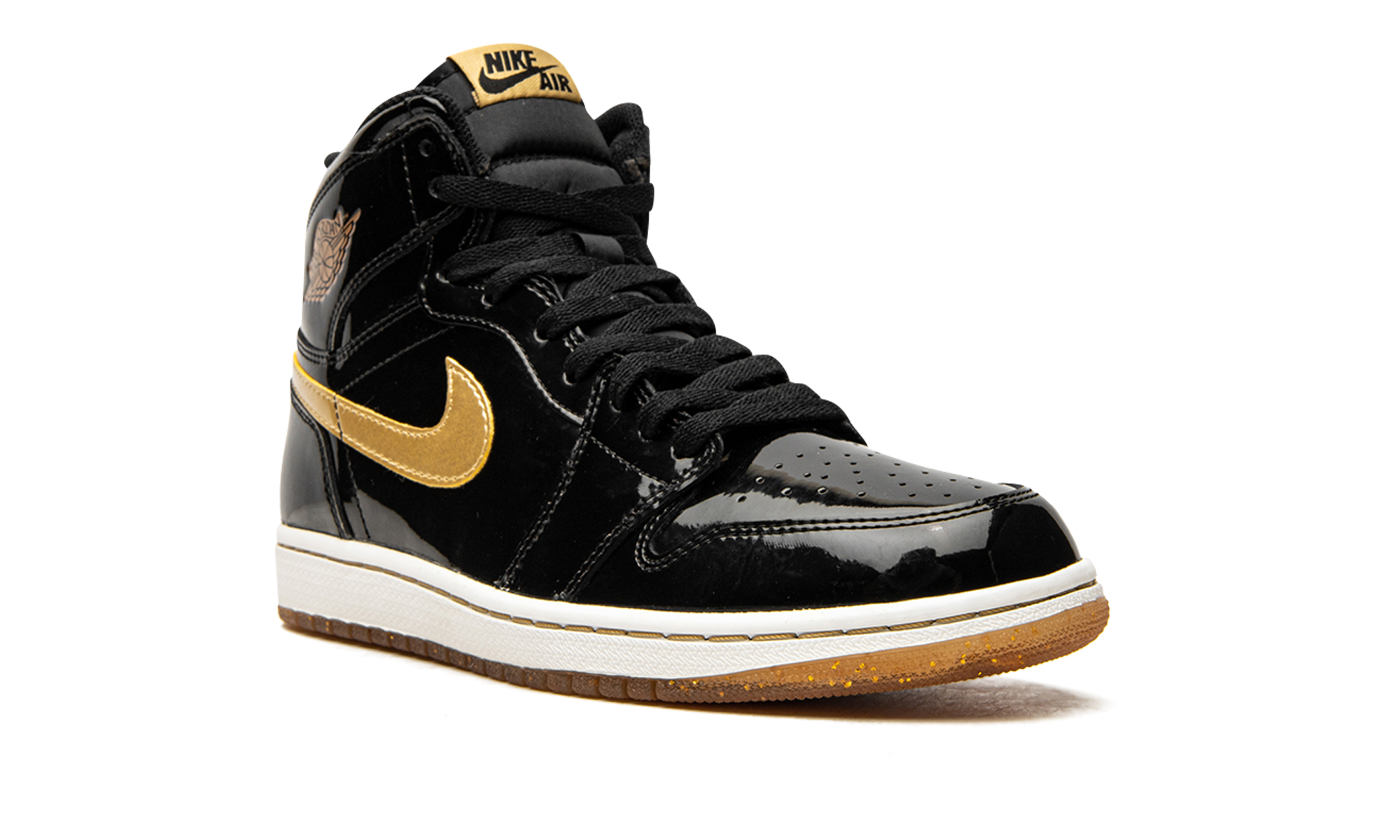 Air Jordan 1 Retro High OG Black/Metallic Gold 555088 019