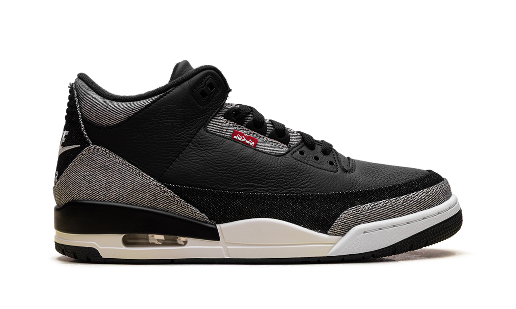 Air Jordan 3 Levi's - Black Denim IR0914 400