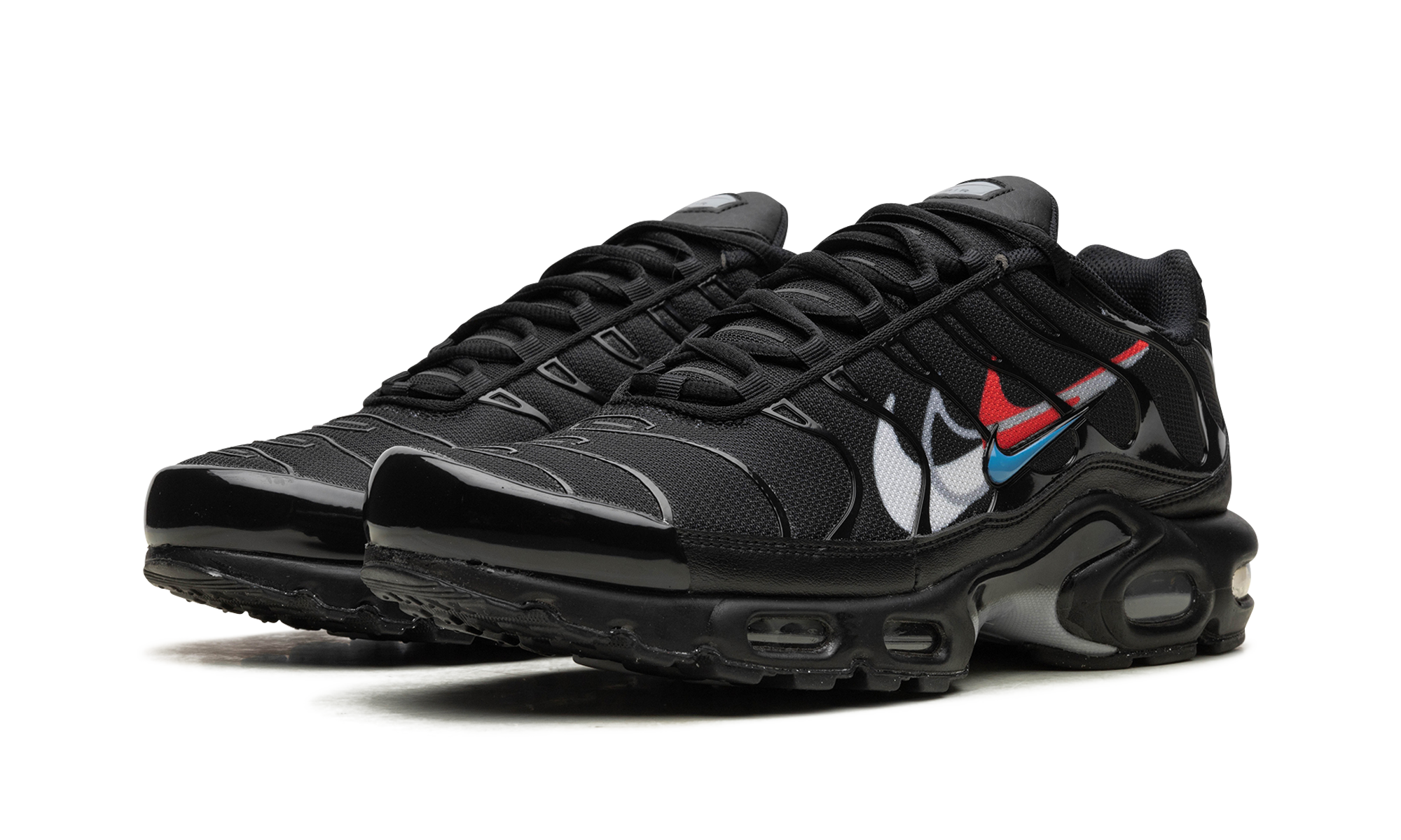 Nike Air Max Plus Multi Swoosh Black Bright Crimson FJ4224 001