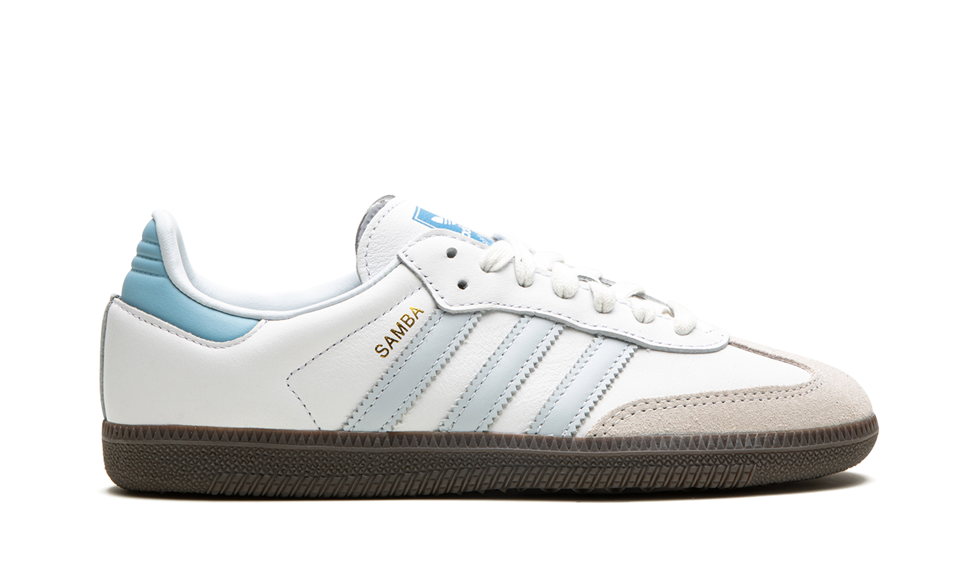 Adidas Samba OG White / Halo Blue ID2055