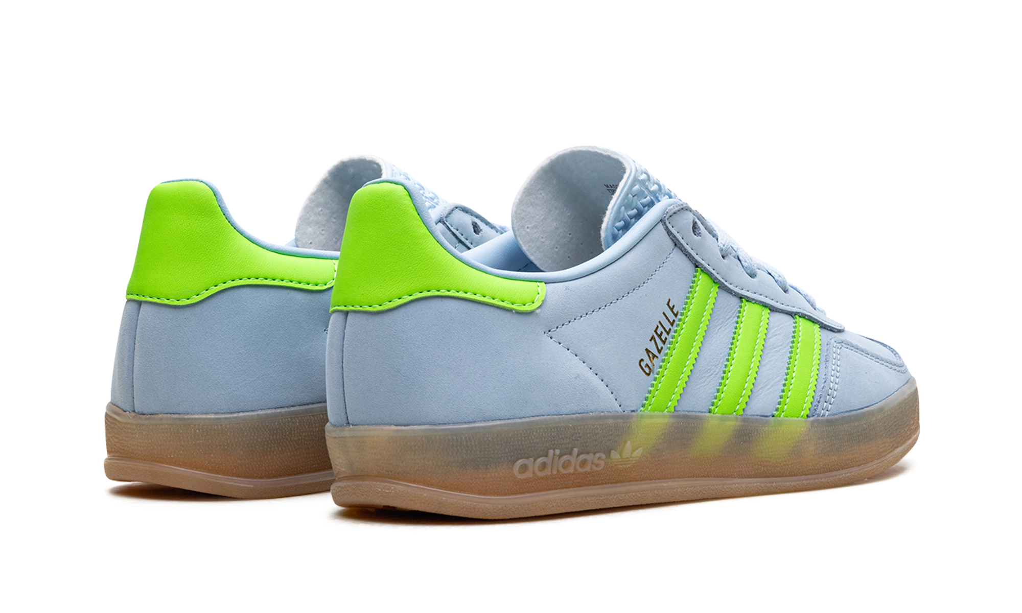 Adidas Gazelle Indoor WMNS Clear Sky Solar Green JI1372
