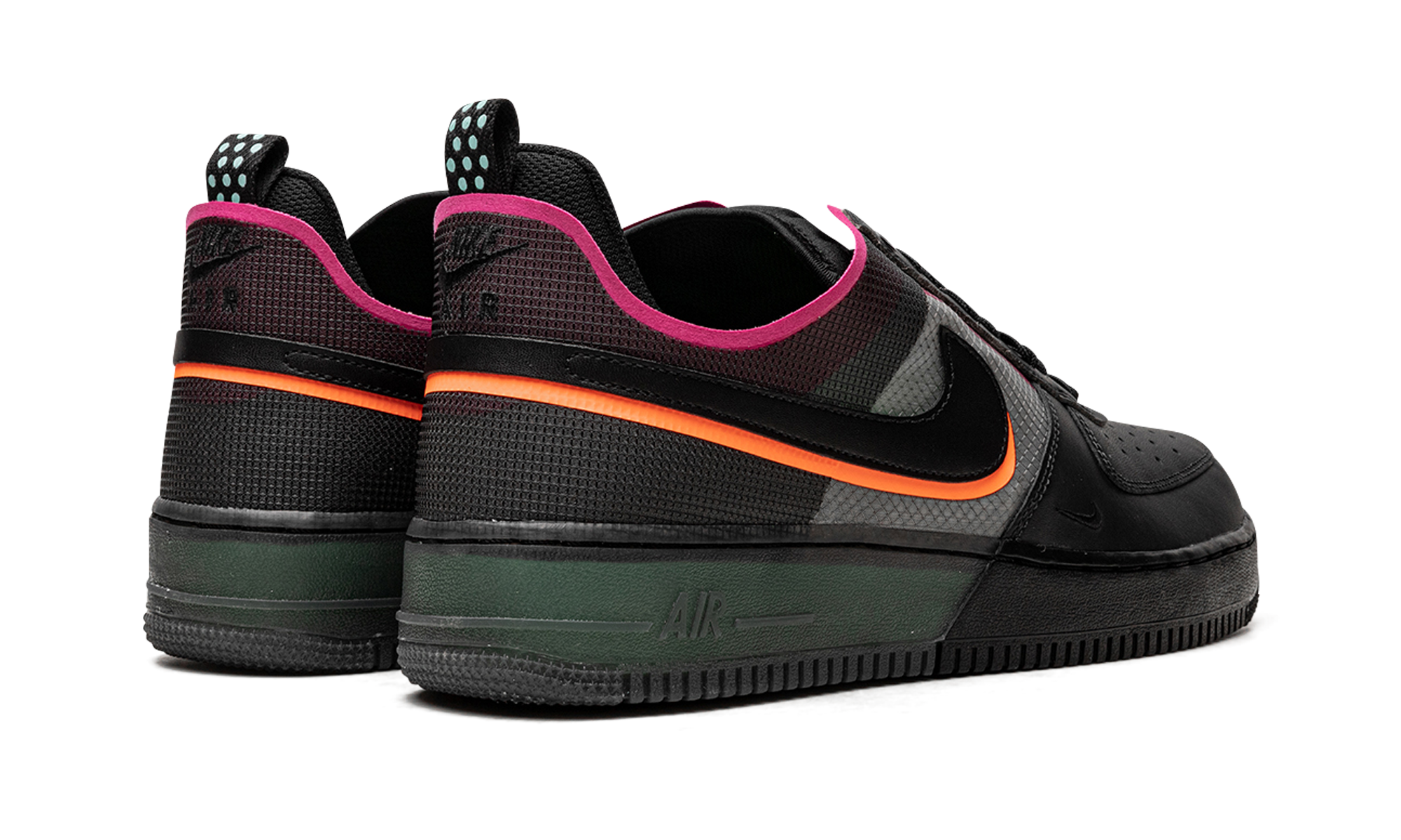 Nike Air Force 1 React Black / Pink Prime DH7615 001