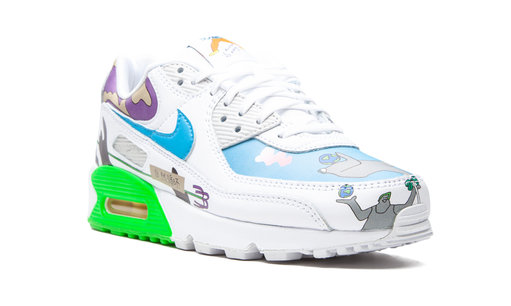 Nike Flyleather Air Max 90 QS Ruohan Wang CZ3992 900