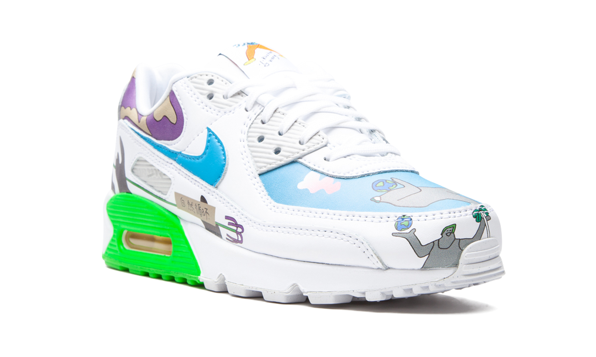 Nike Flyleather Air Max 90 QS Ruohan Wang CZ3992 900