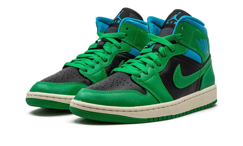 AIR JORDAN 1 MID WMNS Lucky Green Aquatone BQ6472 033