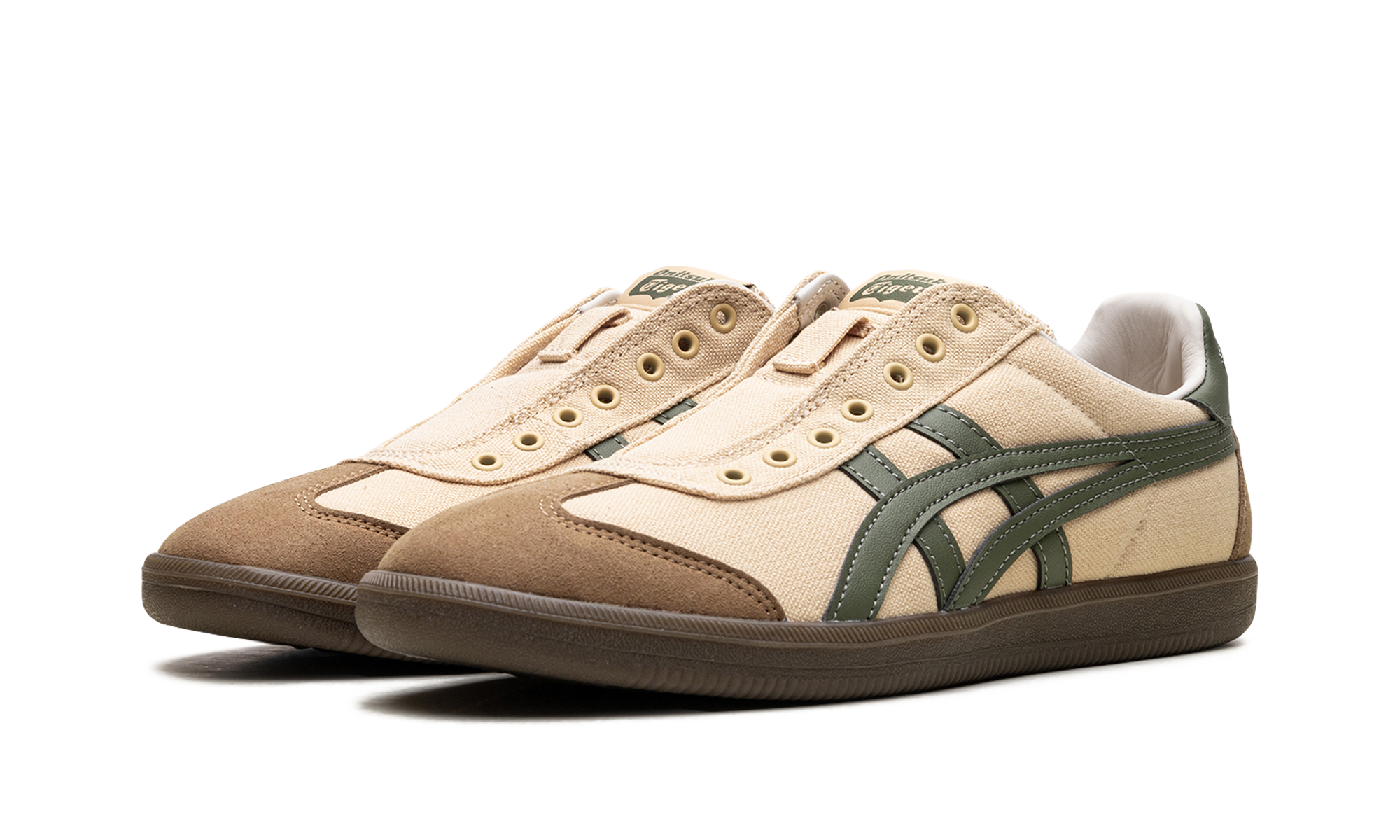 Onitsuka Tiger Tiger Tokuten Slip-On Beige Brown Green 1183C129 250