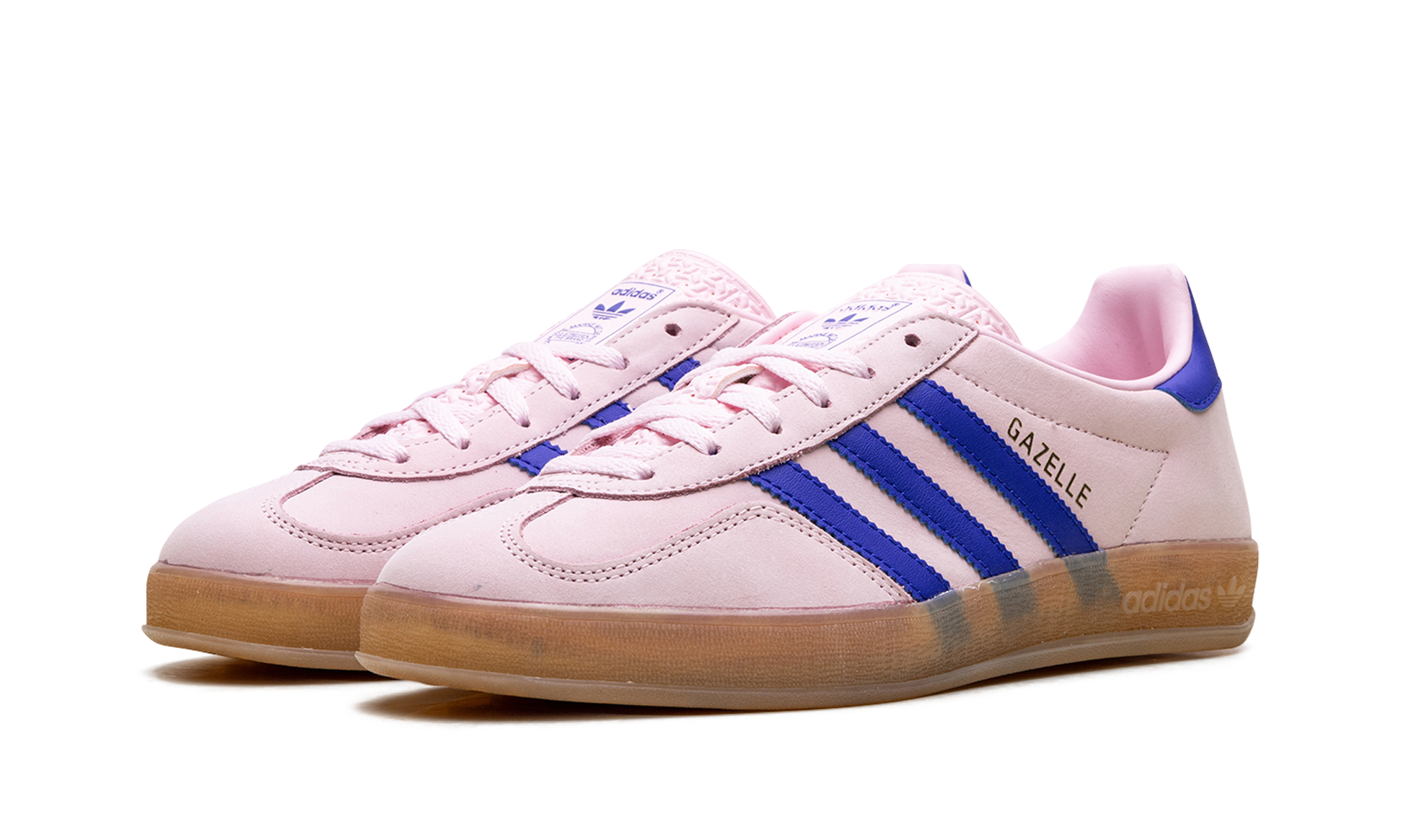 Adidas Gazelle Indoor WMNS Clear Pink Lucid Blue JI1371