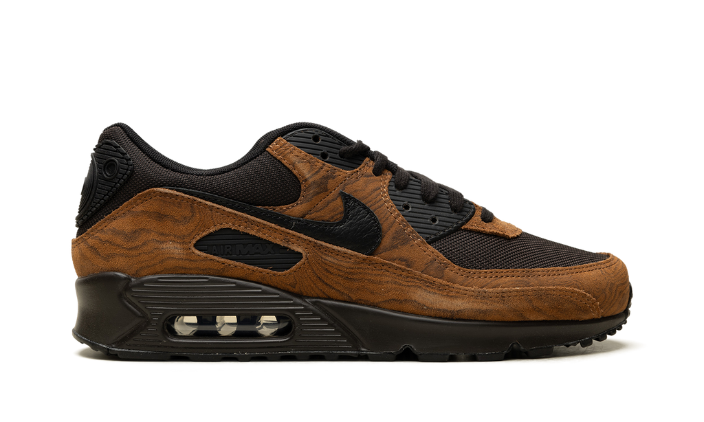 Nike Air Max 90 Premium Light British Tan Velvet Brown IQ0283 281