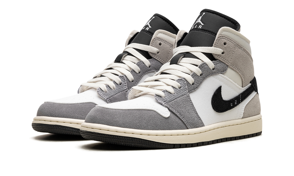 Air Jordan 1 Mid SE Craft Cement Grey DZ4136 002