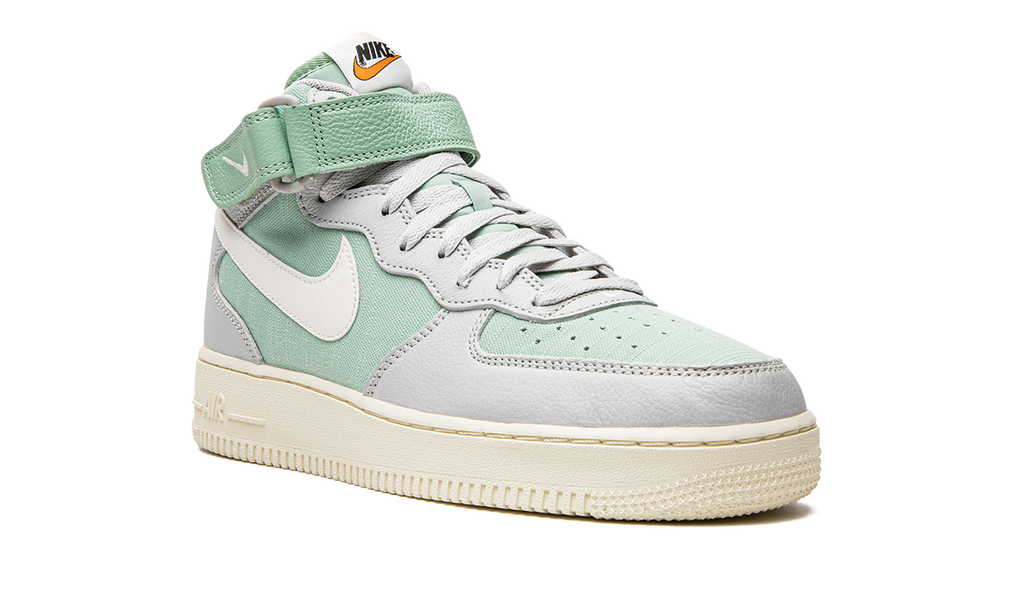 Nike Air Force 1 Mid '07 LX Grey Fog Enamel Green DQ8766 002