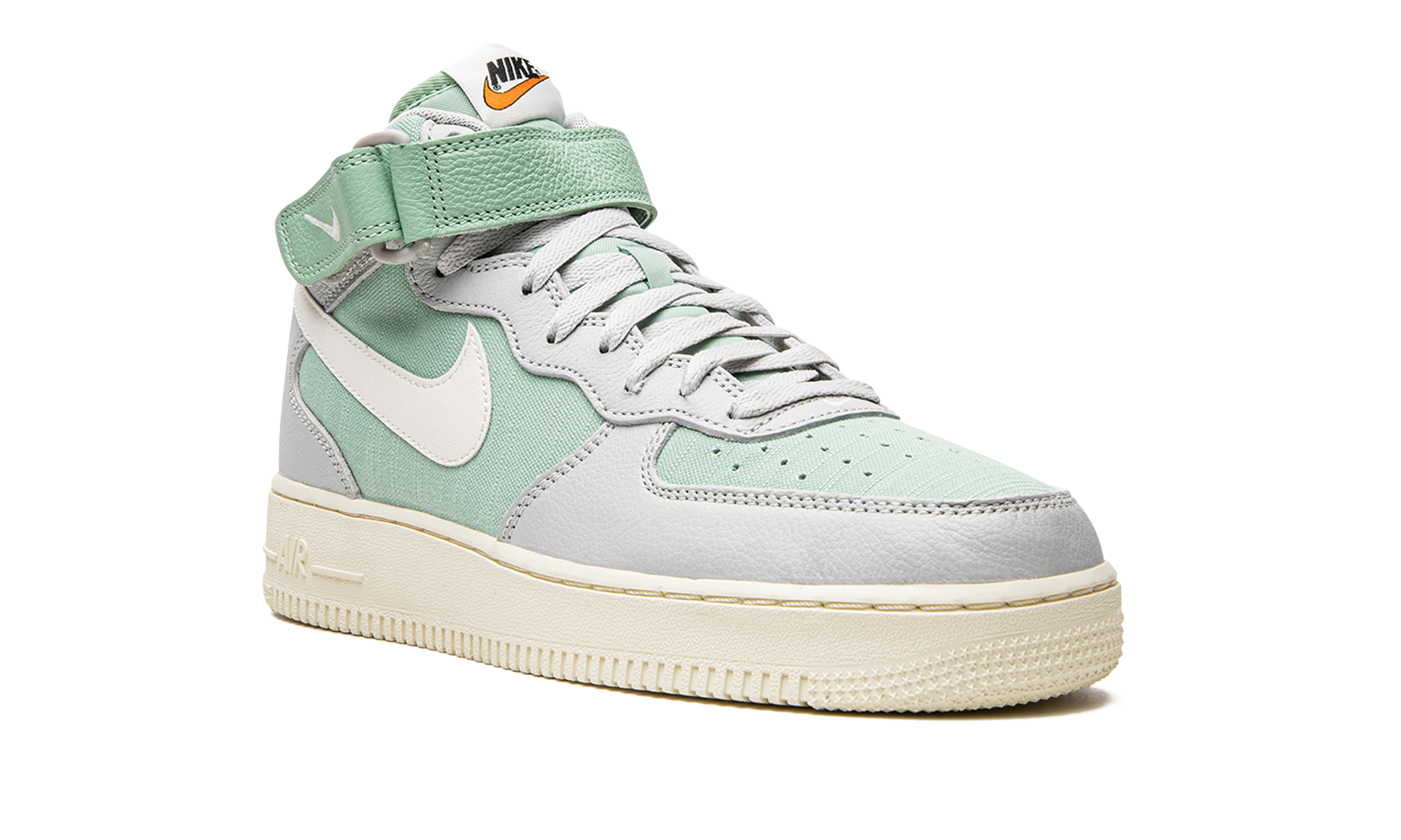 Nike Air Force 1 Mid '07 LX Grey Fog Enamel Green DQ8766 002
