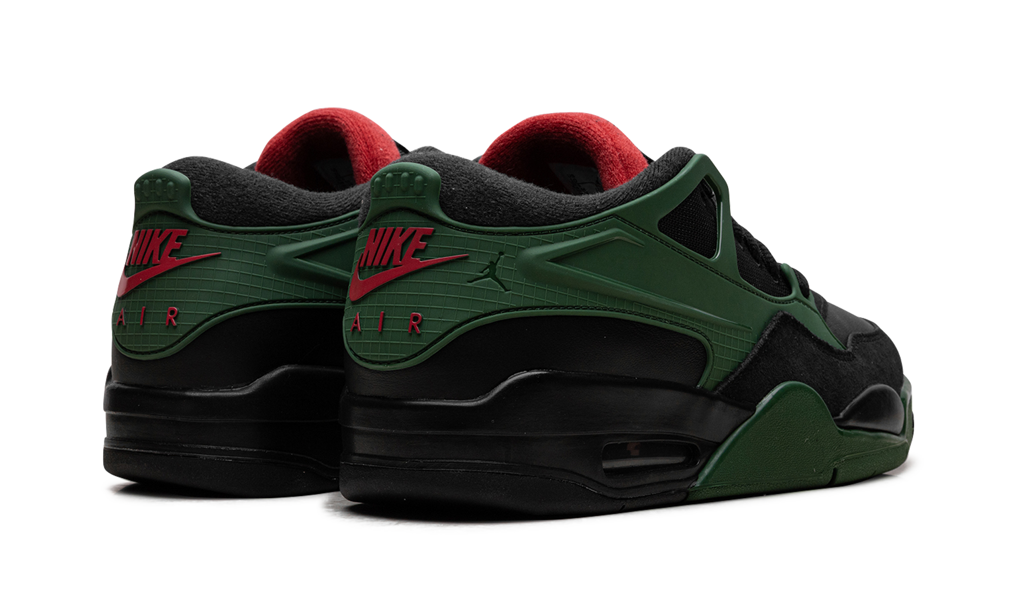 Jordan 4 RM Black Gorge Green University Red FQ7939 003