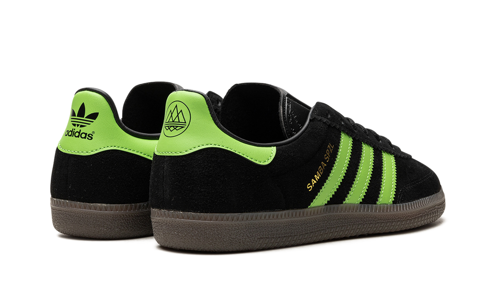 Adidas Samba Deco SPZL Black / Lucid Lime IF5738