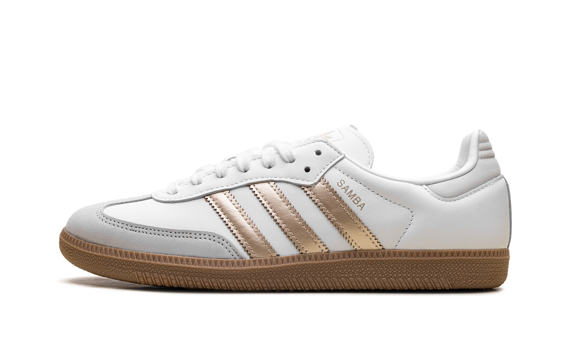 Adidas Samba OG WMNS White Wonder Gold Metallic IH9127