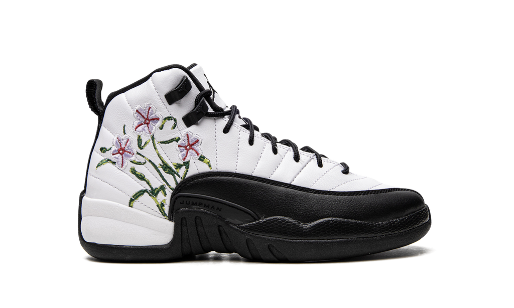 Air Jordan 12 GS Floral DR6956 100