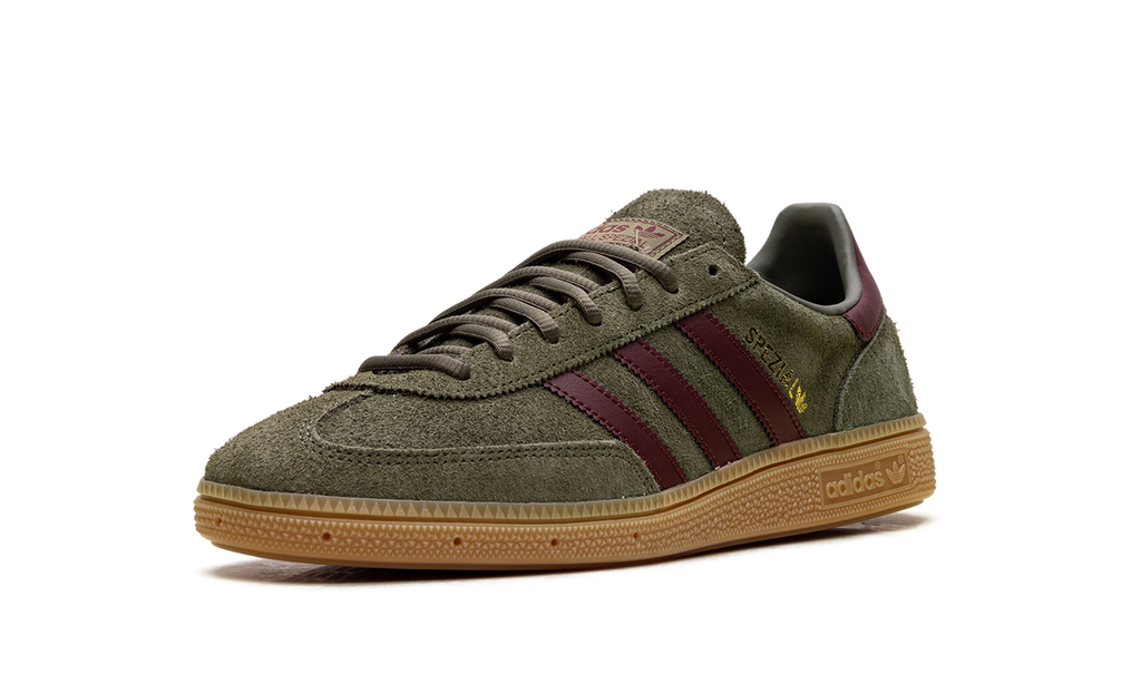 Adidas Handball Spezial Focus Olive Fox Brown Gum JQ8297