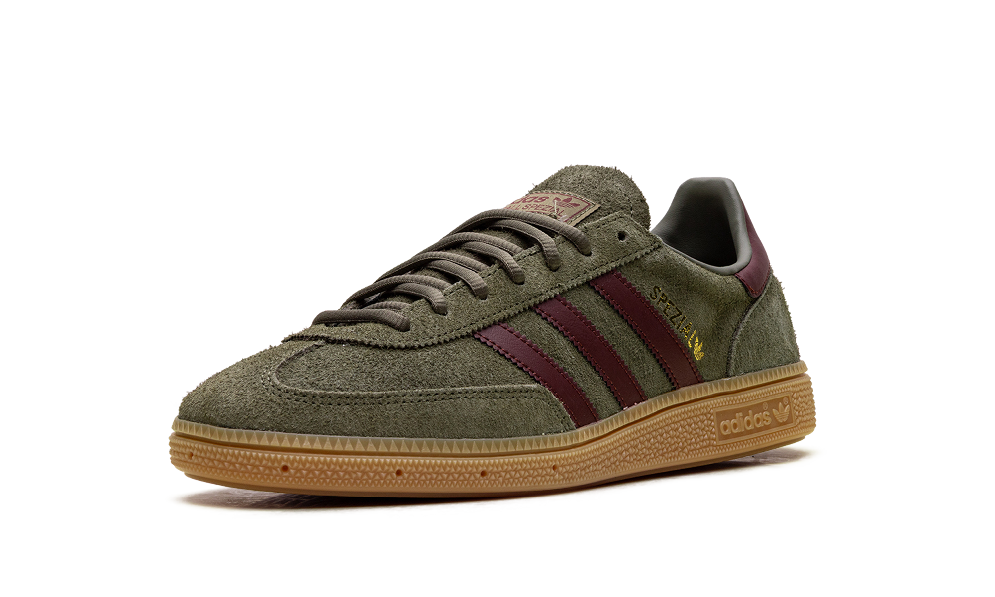 Adidas Handball Spezial Focus Olive Fox Brown Gum JQ8297
