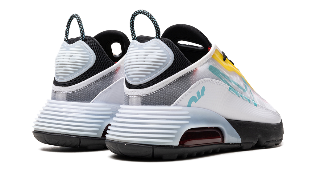 Nike Air Max 2090 White Speed Yellow Bleached Aqua
