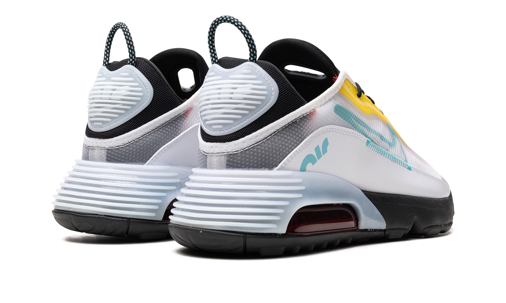 Nike Air Max 2090 White Speed Yellow Bleached Aqua