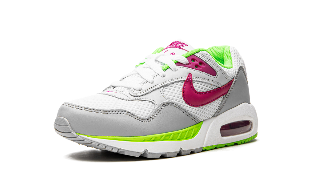 Nike AIR MAX CORRELATE MNS WMNS White Fireberry Lime Green 511417 163