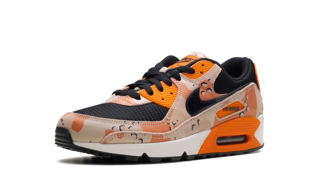 Nike Air Max 90 Premium Bio Beige / Safety Orange / Phantom / Black IF1721 201