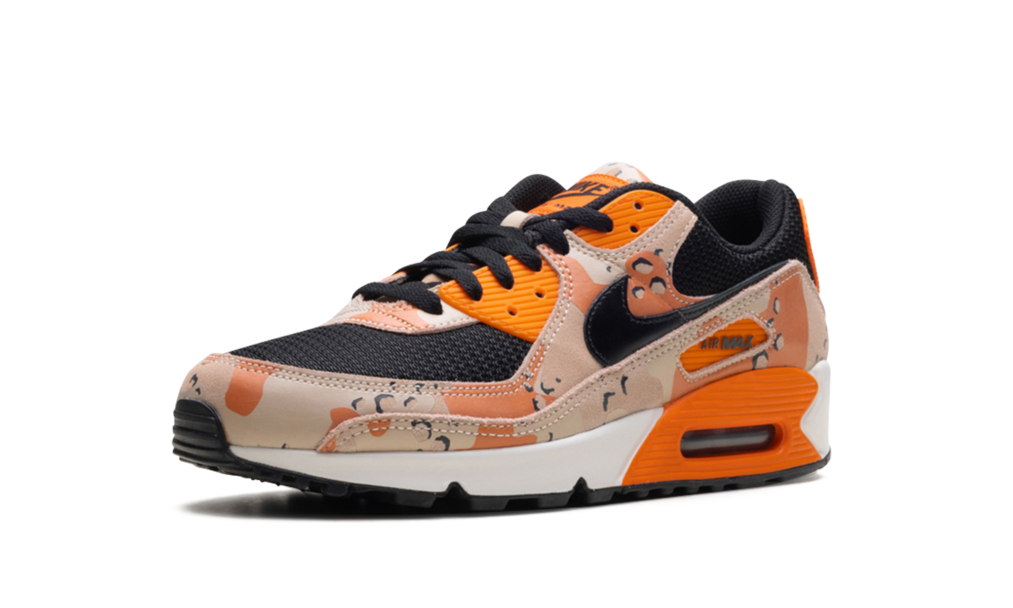 Nike Air Max 90 Premium Bio Beige / Safety Orange / Phantom / Black IF1721 201