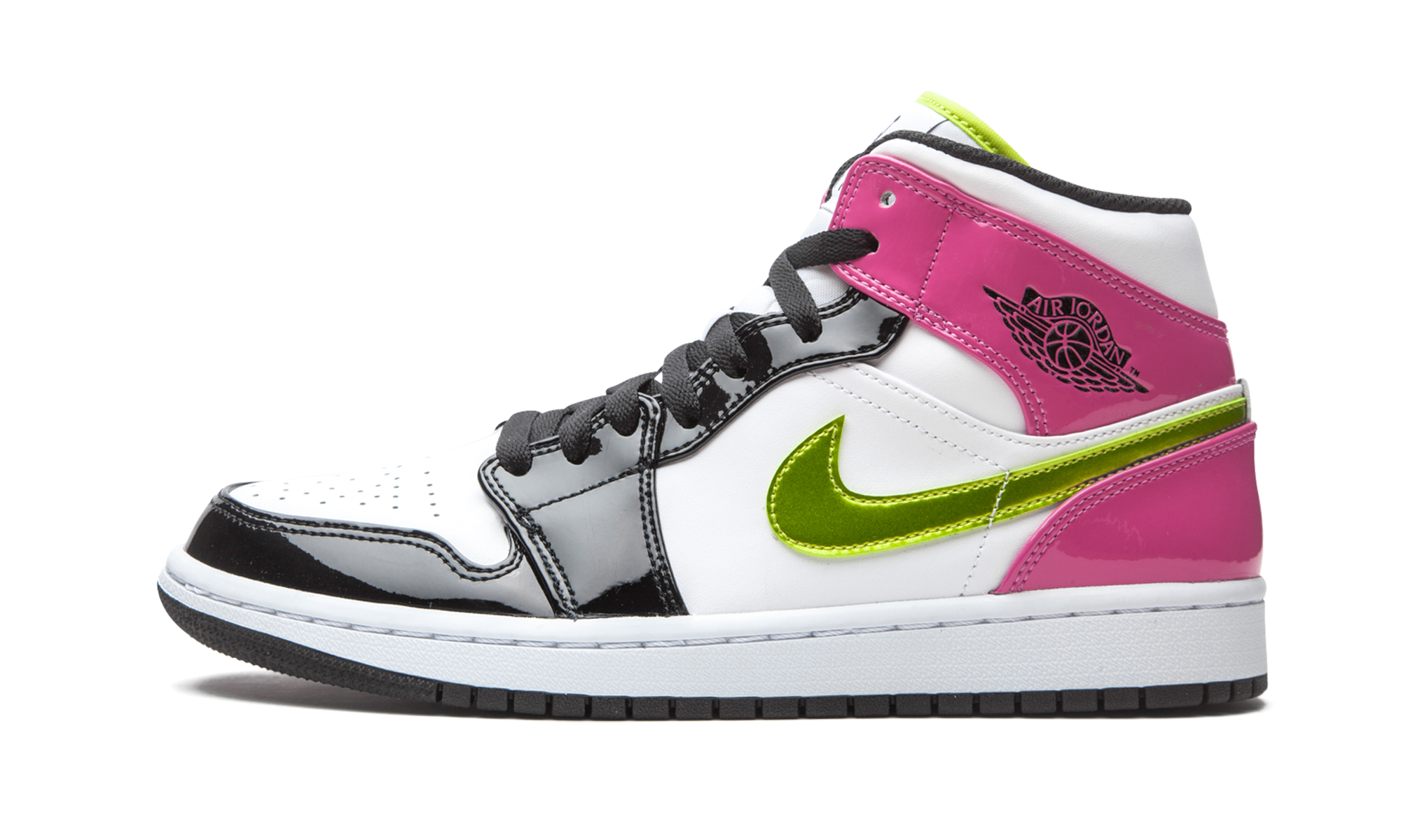 Air Jordan 1 Mid SE Cyber / Active Fuchsia CZ9834 100