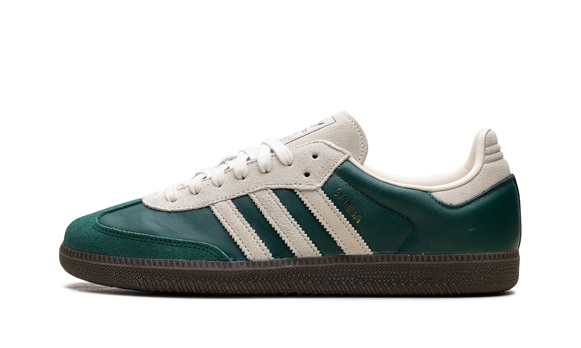 Adidas Samba OG Collegiate Green Cream White JI3215