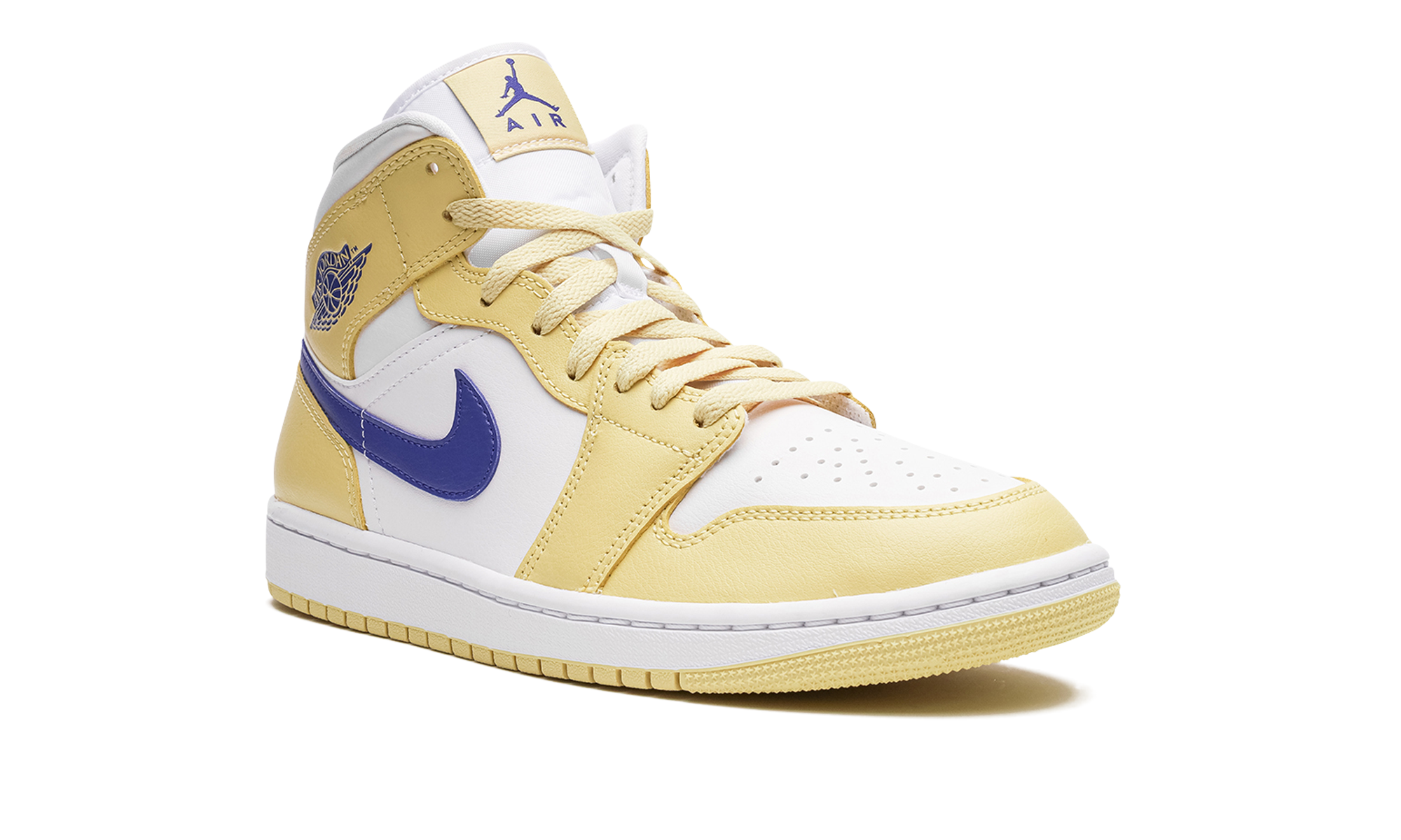 AIR JORDAN 1 MID WMNS Lemon Wash BQ6472 701