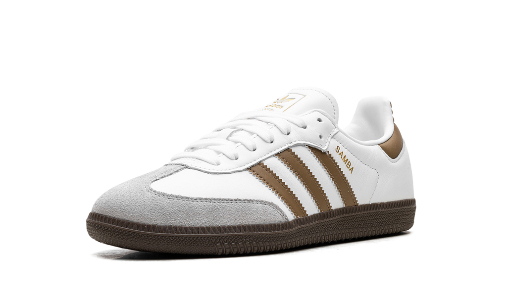 Adidas Samba OG Cloud White / Brown Desert JH8796