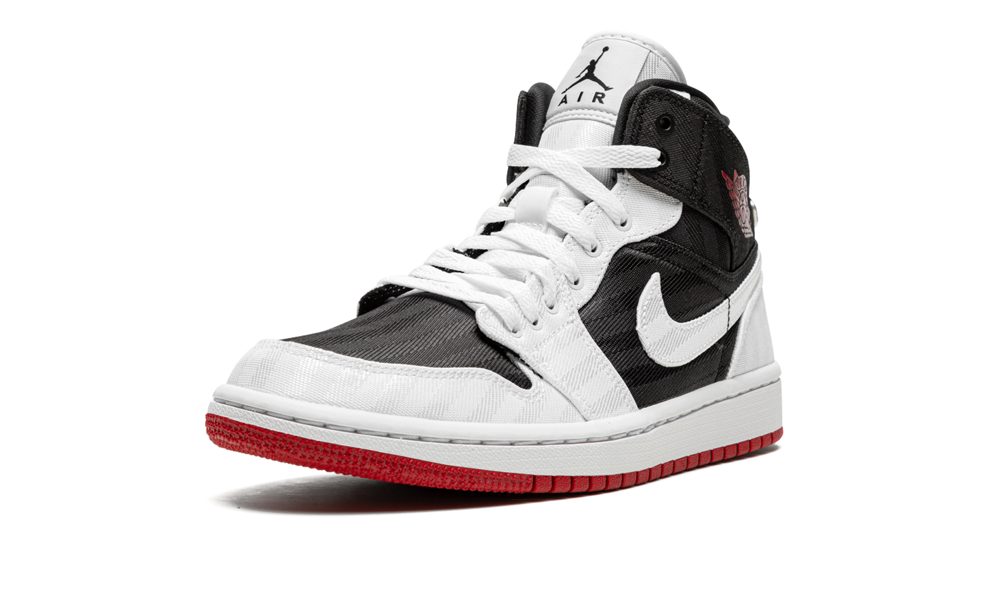 AIR JORDAN 1 MID SE UTL WMNS White / Black / Gym Red DD9338 016