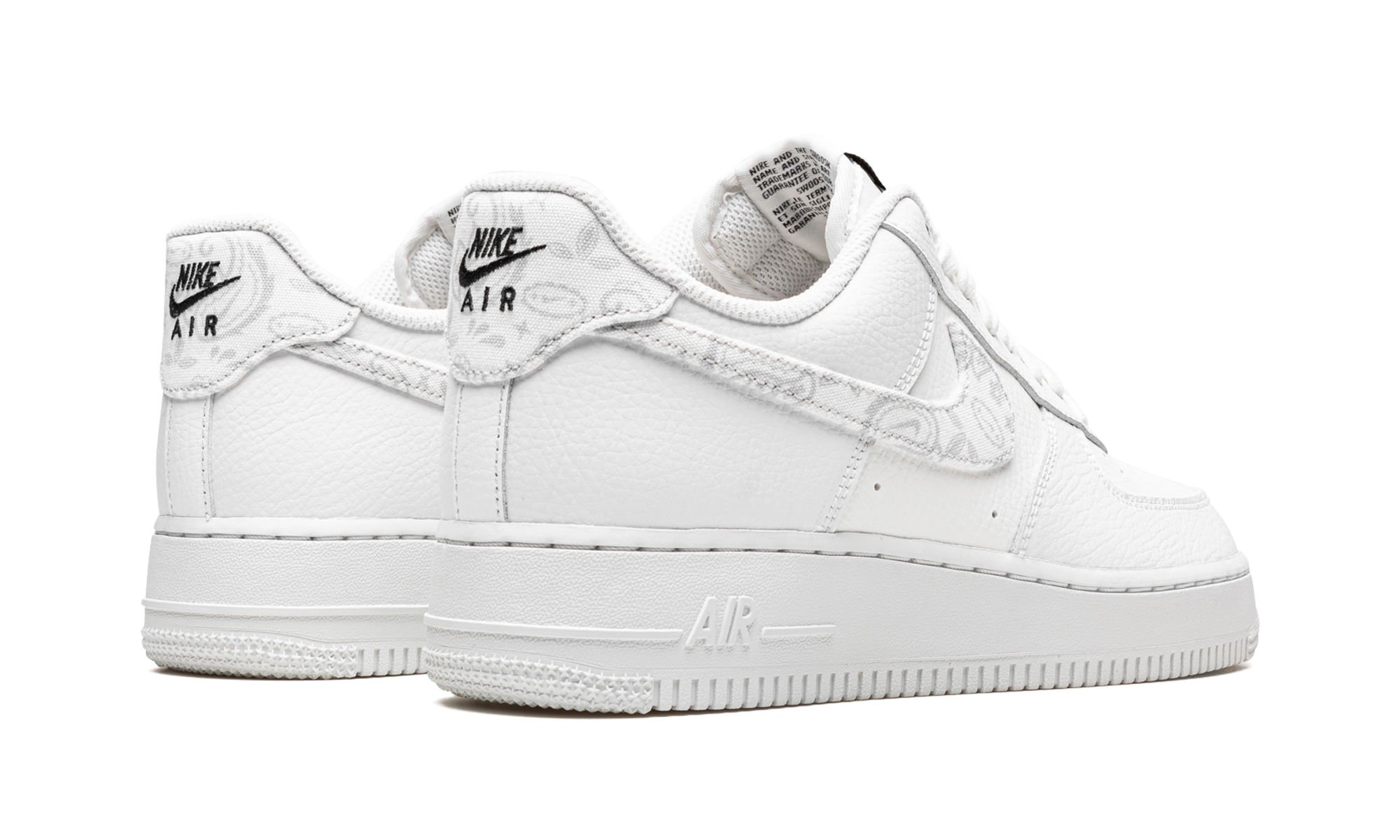 Nike AIR FORCE 1 LO MNS WMNS White Paisley DJ9942 100