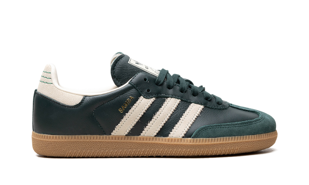 Adidas Samba OG Shadow Green Cream White Gold Metallic ID1483