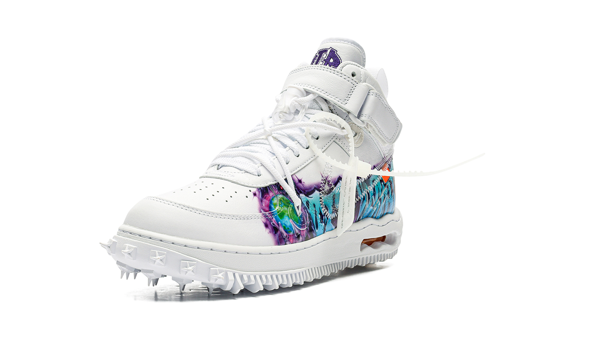 Nike Air Force 1 Mid Off-White - Graffiti White DR0500 100