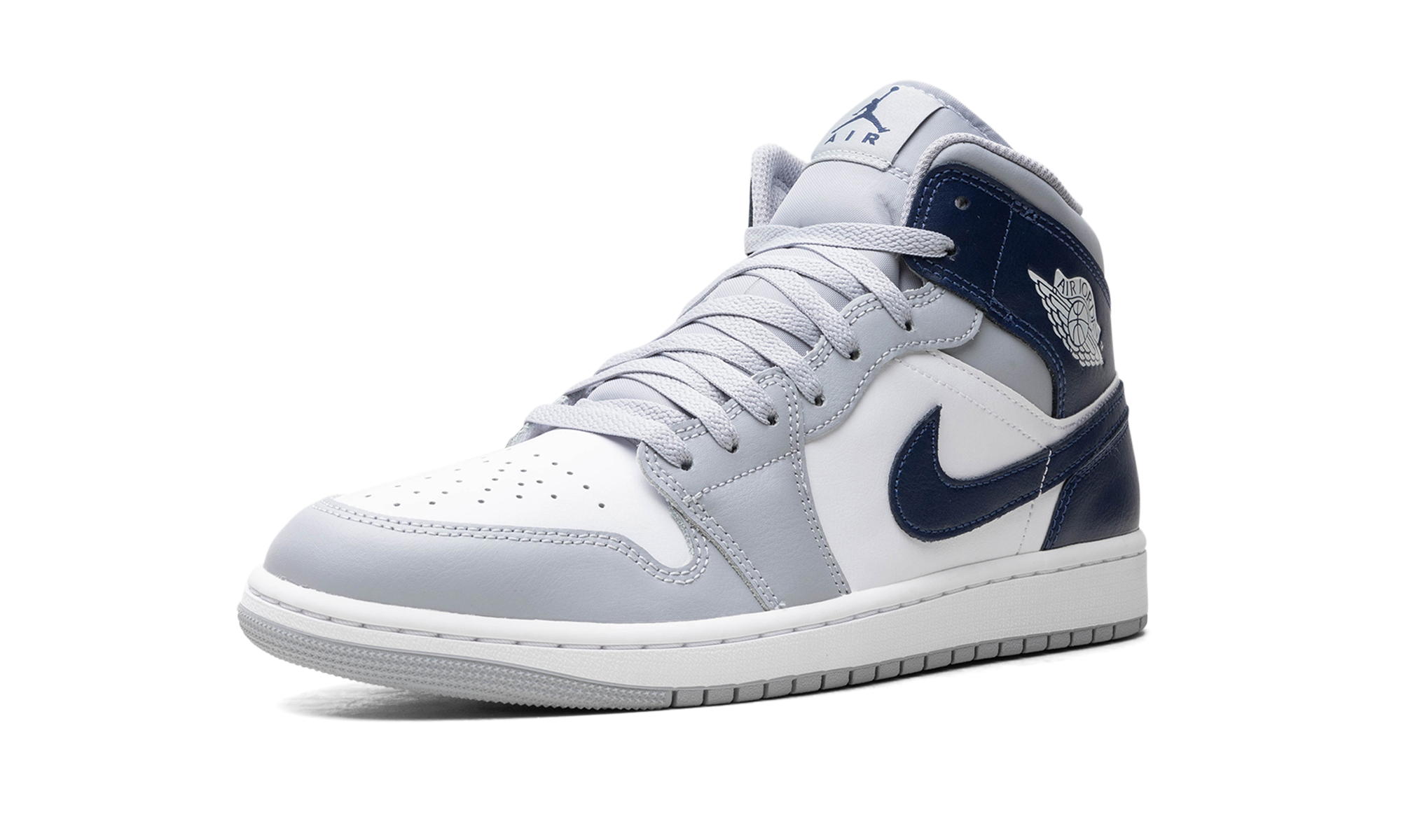 Air Jordan 1 Mid Wolf Grey Midnight Navy DQ8426 104