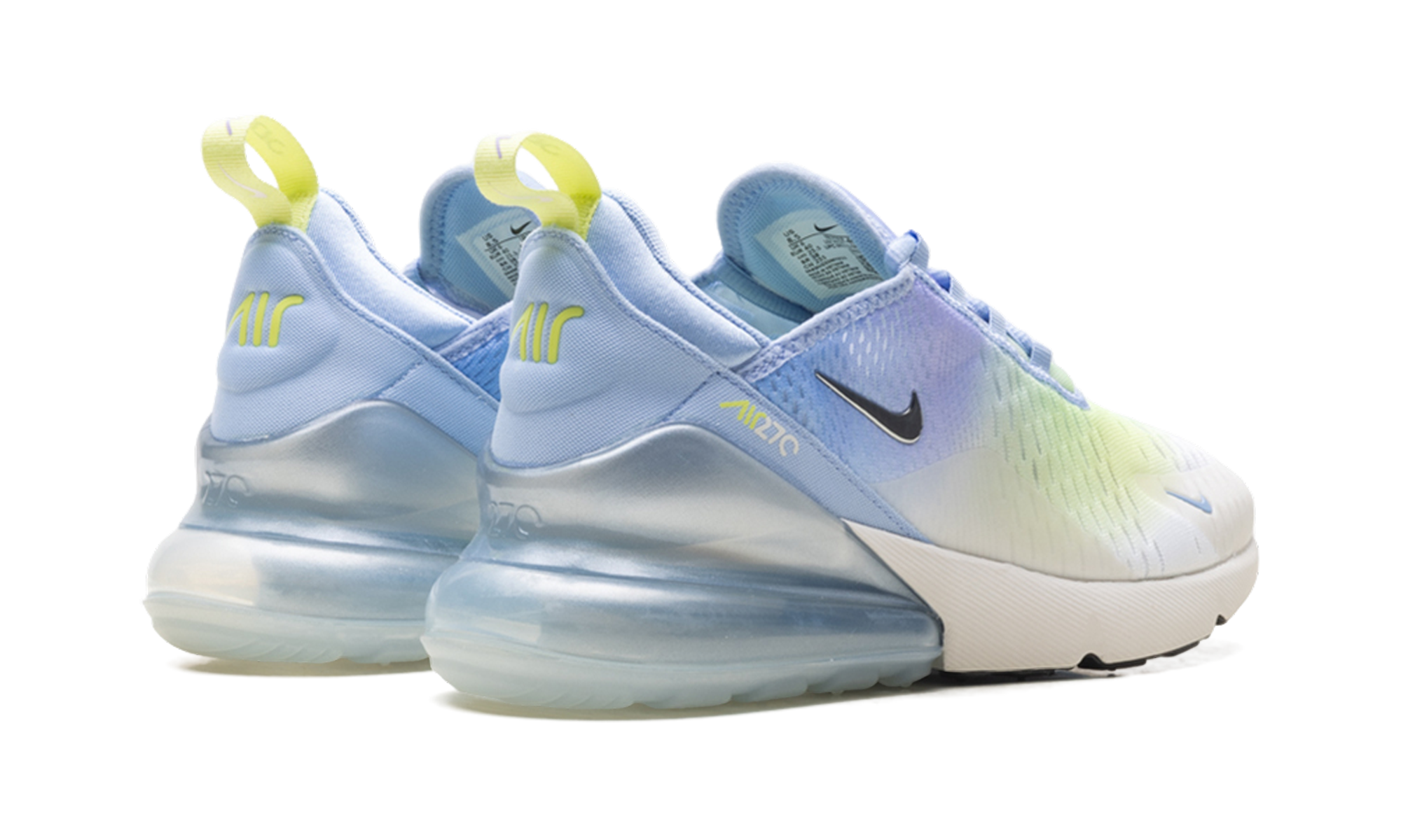 Nike Air Max 270 WMNS Aluminum Hydrangeas Light Lemon Twist Metallic Silver IB7937 468