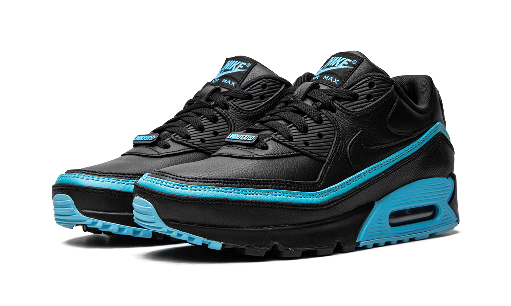 Nike Air Max 90 / UNDFTD Undefeated Black/Blue Fury CJ7197 002