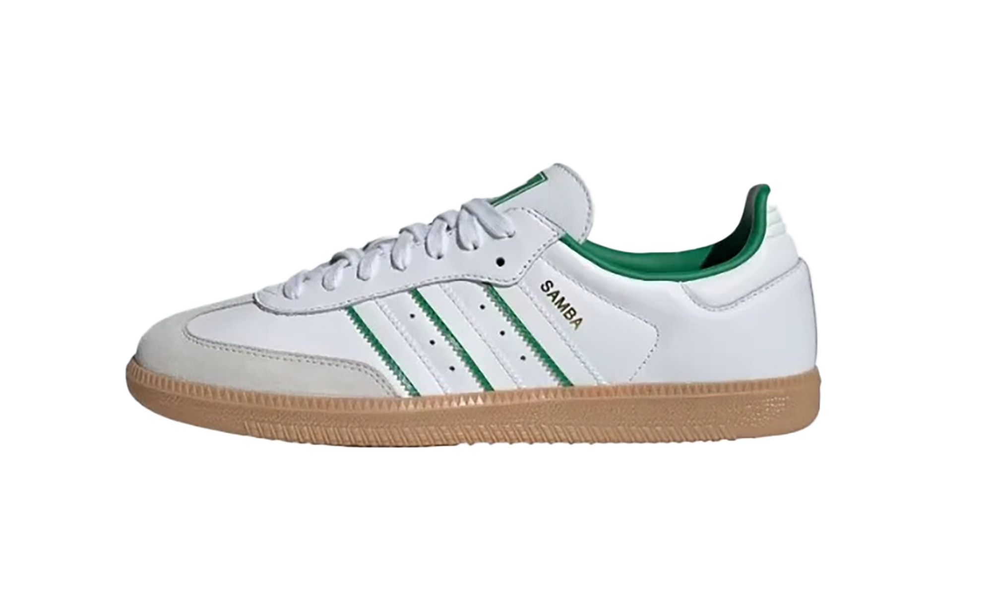 Adidas Samba OG Crystal White Green JI2044