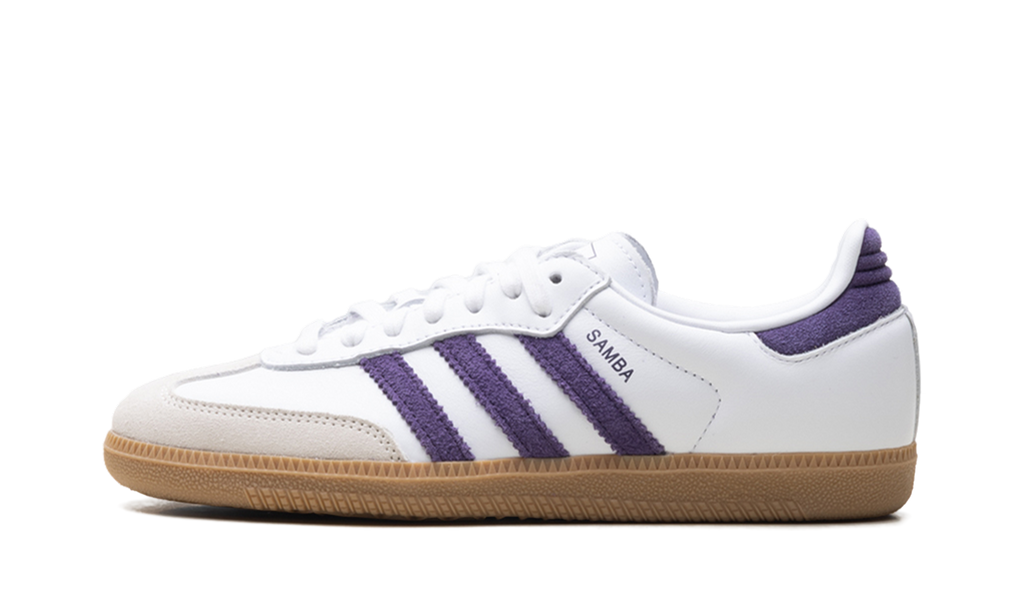 Adidas SAMBA OG WMNS White Alumina Aurora Plum JS1392