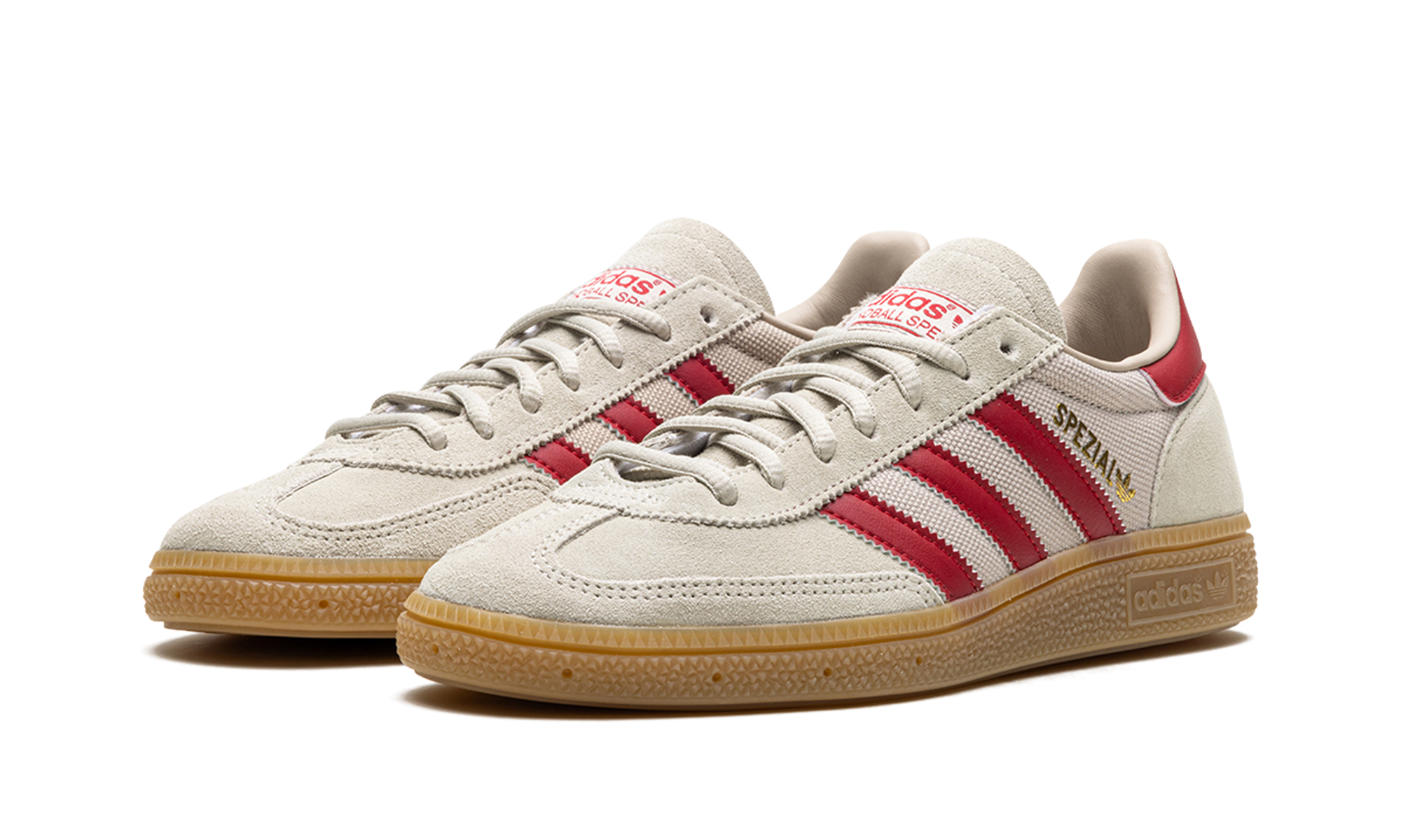 Adidas Handball Spezial Putty Grey Team Victory Red Wonder Beige IF9529