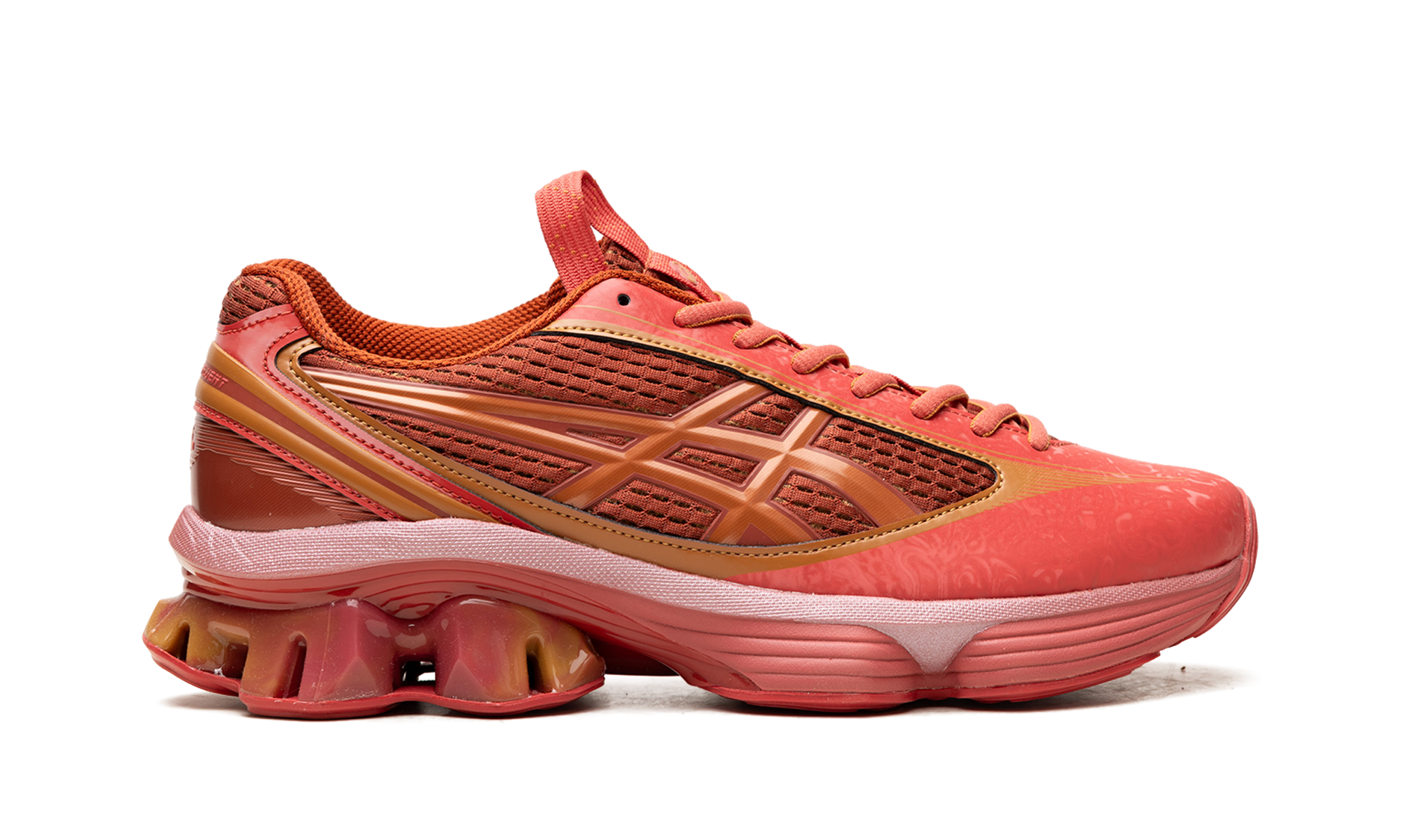 Asics GEL-Kinetic Fluent US6-S Kiko Kostadinov - Cayenne / Copperhead 1203A748 700