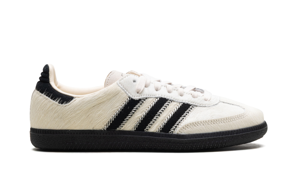 Adidas Samba OG WMNS Wonder White Black Pony JP5329