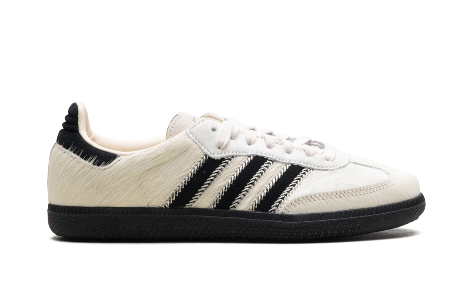 Adidas Samba OG WMNS Wonder White Black Pony JP5329