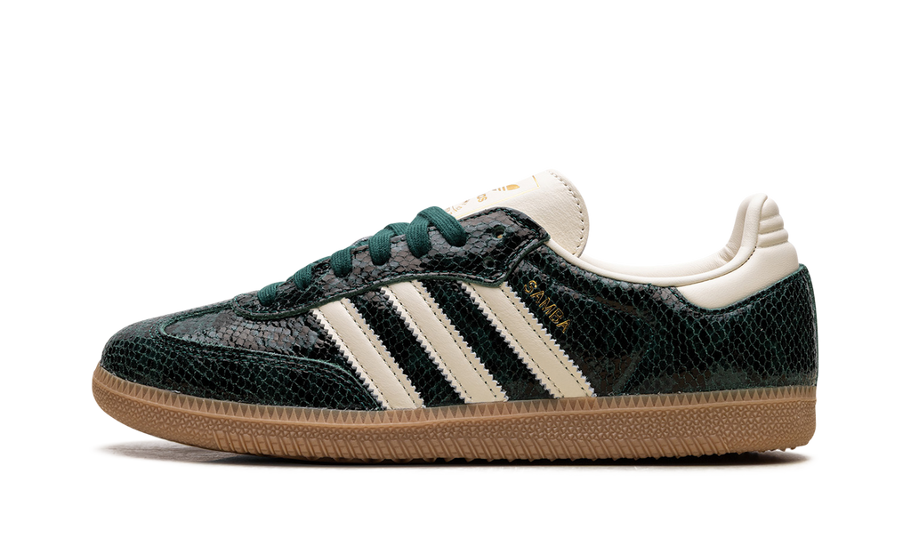 Adidas Samba OG WMNS Snakeskin Collegiate Green JR8848