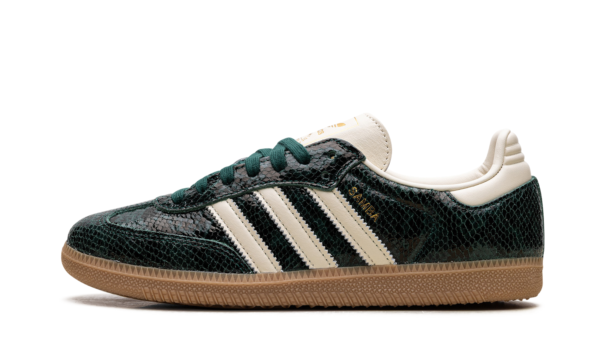 Adidas Samba OG WMNS Snakeskin Collegiate Green JR8848