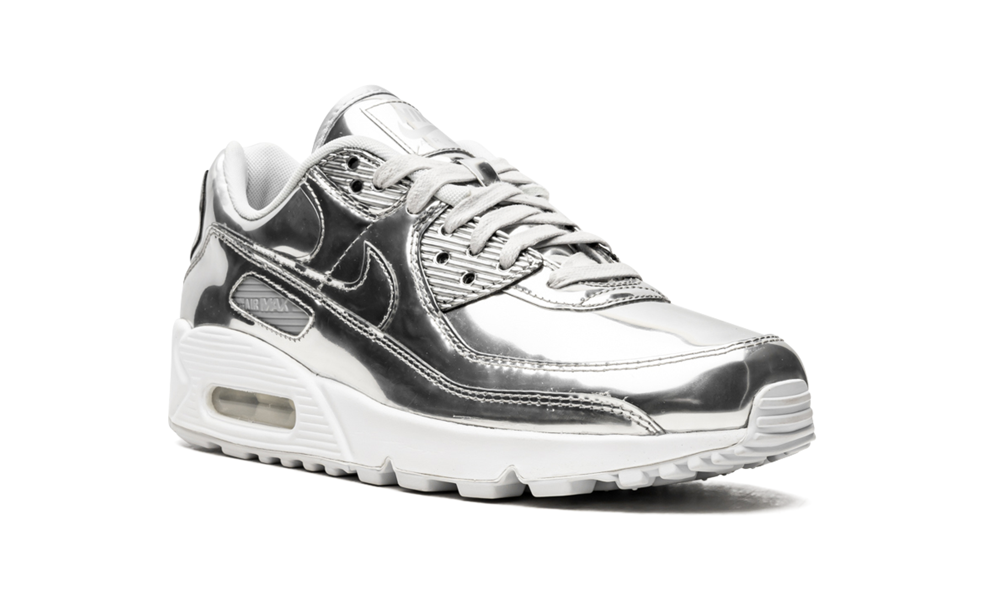 Nike AIR MAX 90 WMNS Metallic Pack - Silver CQ6639 001