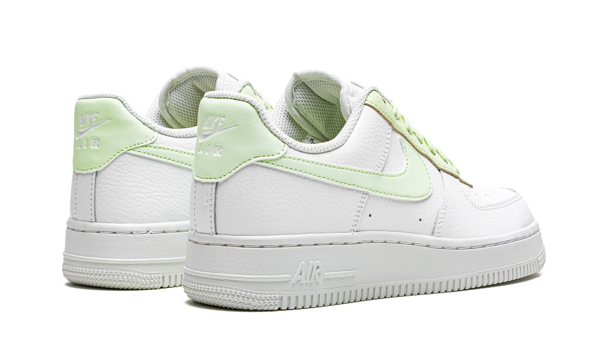 Nike AIR FORCE 1 '07 MNS WMNS White / Lime Ice 315115 166